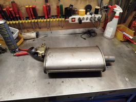 Silencieux intermédiaire pour Opel Manta et Ascona A 1.2