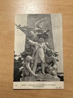 Alte Ansichtskarte Paris Denkmal Gambetta, Top Zustand!