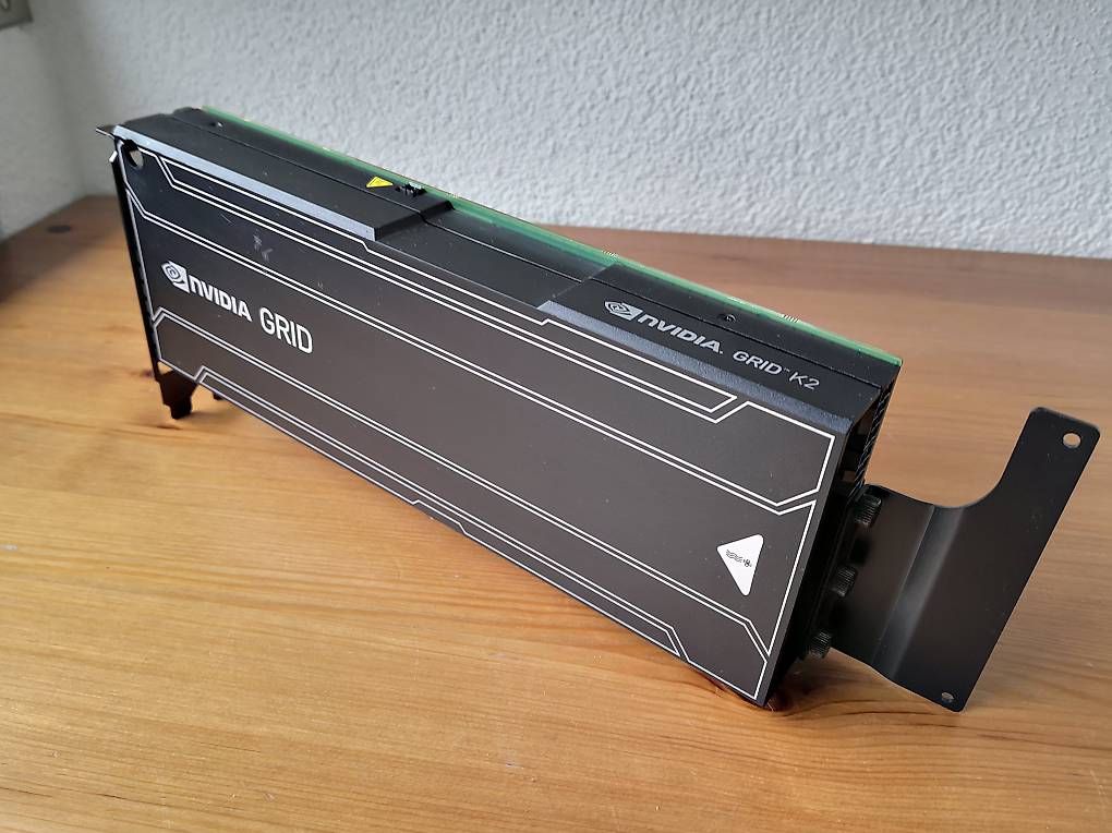 Nvidia Schede grafiche: NVIDIA GRID K2 8G Server GPU – Usato da Zürich venduto da suitedconnector