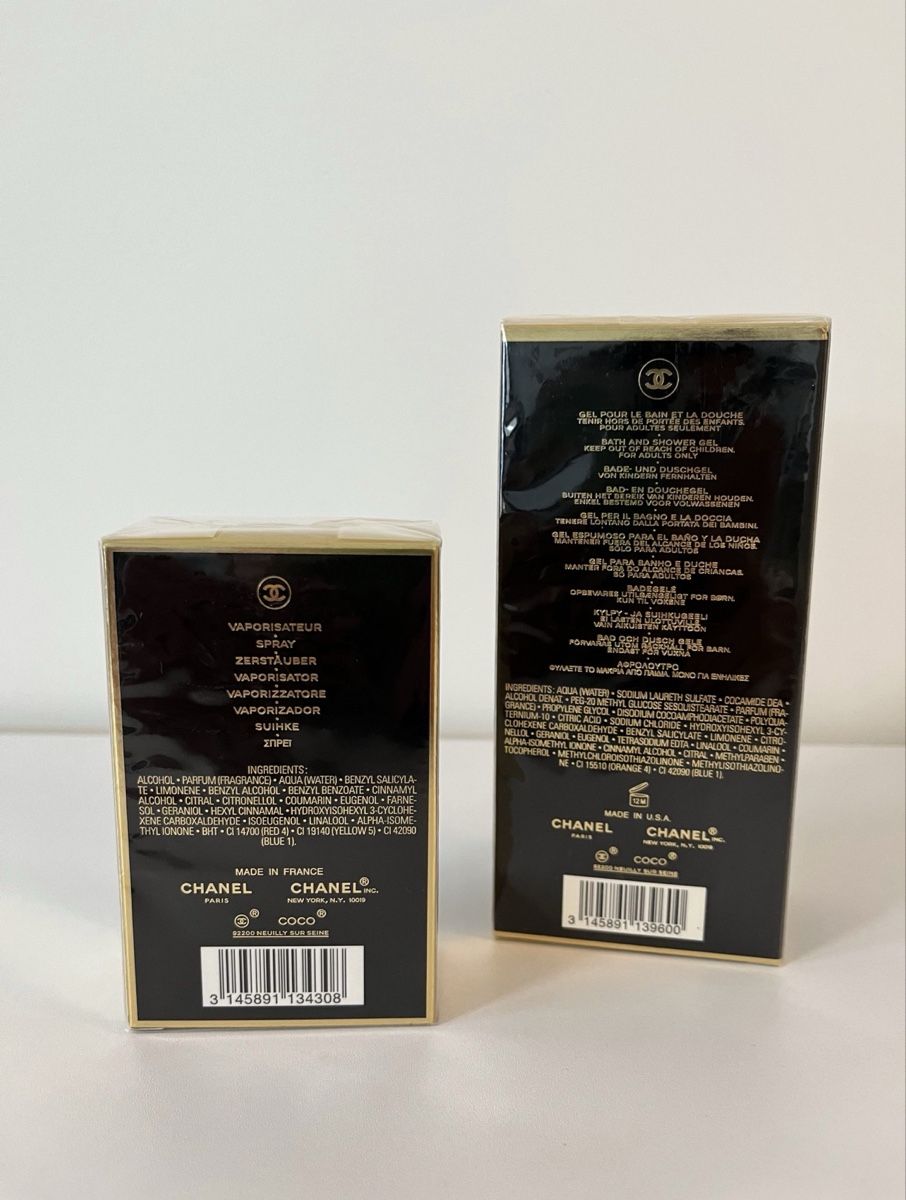 Chanel Profumi & Eau de Toilette: Set Coco Chanel - Parfum et Gel Moussant – Nuovo e nell'imballaggio originale da Farvagny-le-Petit venduto da xsdanix 1