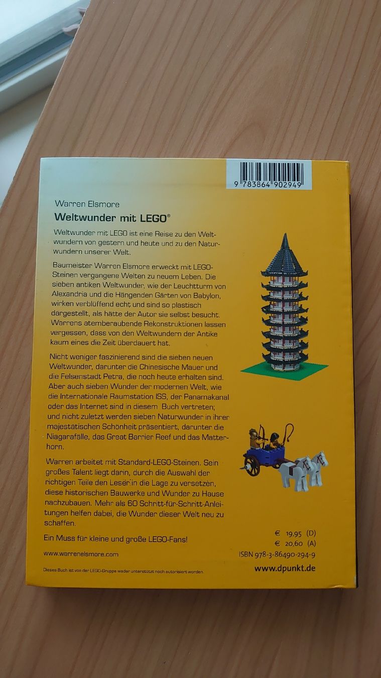 Livres: Weltwunder mit Lego – Neuf (Voir description) à Buchs SG par Looni-Maah 2