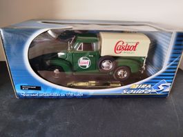 Camion Chevrolet Bache 1953 Castrol, Mira Solido 1:18