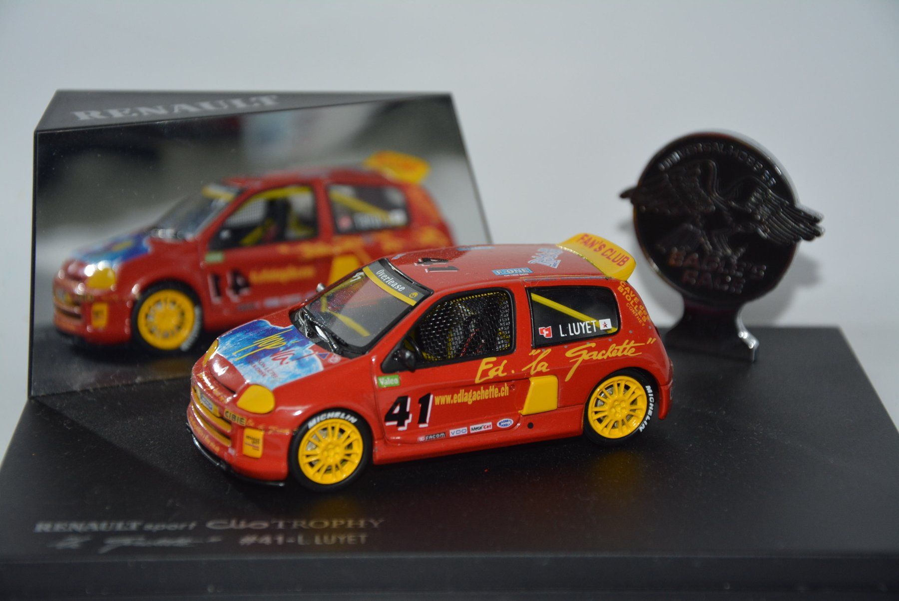 Renault Modellautos: Renault Sport  Clio V6 #41 , Trophy 2000 , Eagle , 1:43 – Neu und originalverpackt aus Goldach von Feivel9 2