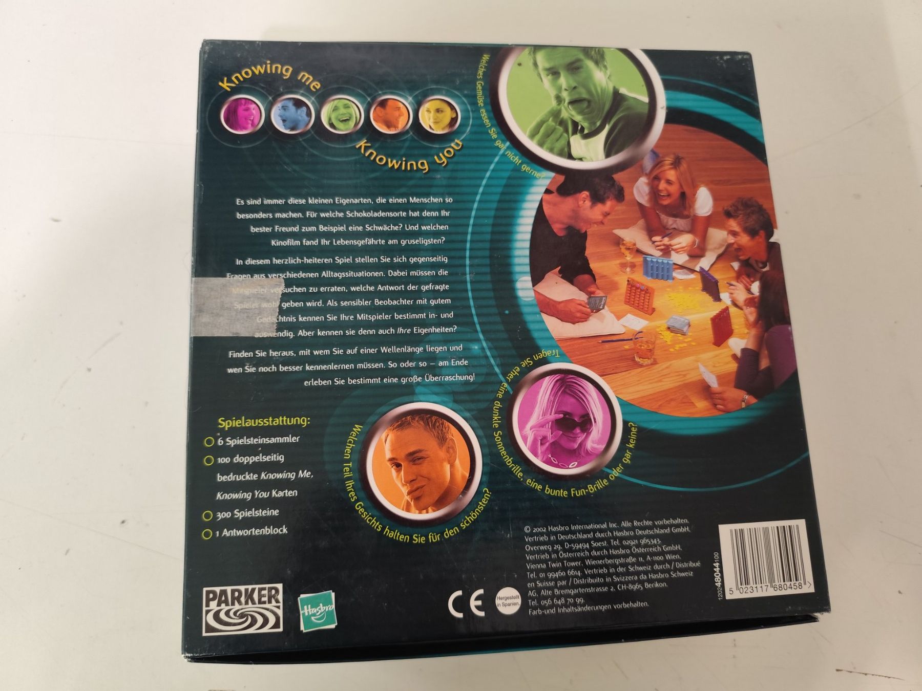 Parker Spiele: Das berühmte Spiel für Pare! Knowing me - Knowing you, Neuw. – Gebraucht aus Uster von NEVERLASTTRADING 1