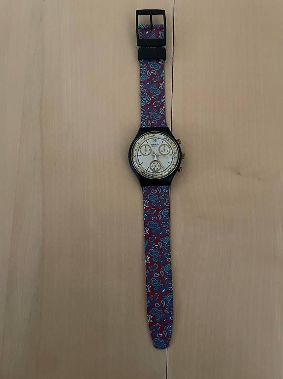 Uhren: Einmalig schöne Chrone Swatch aus den ´90ern – Gebraucht aus Birsfelden von unae 1