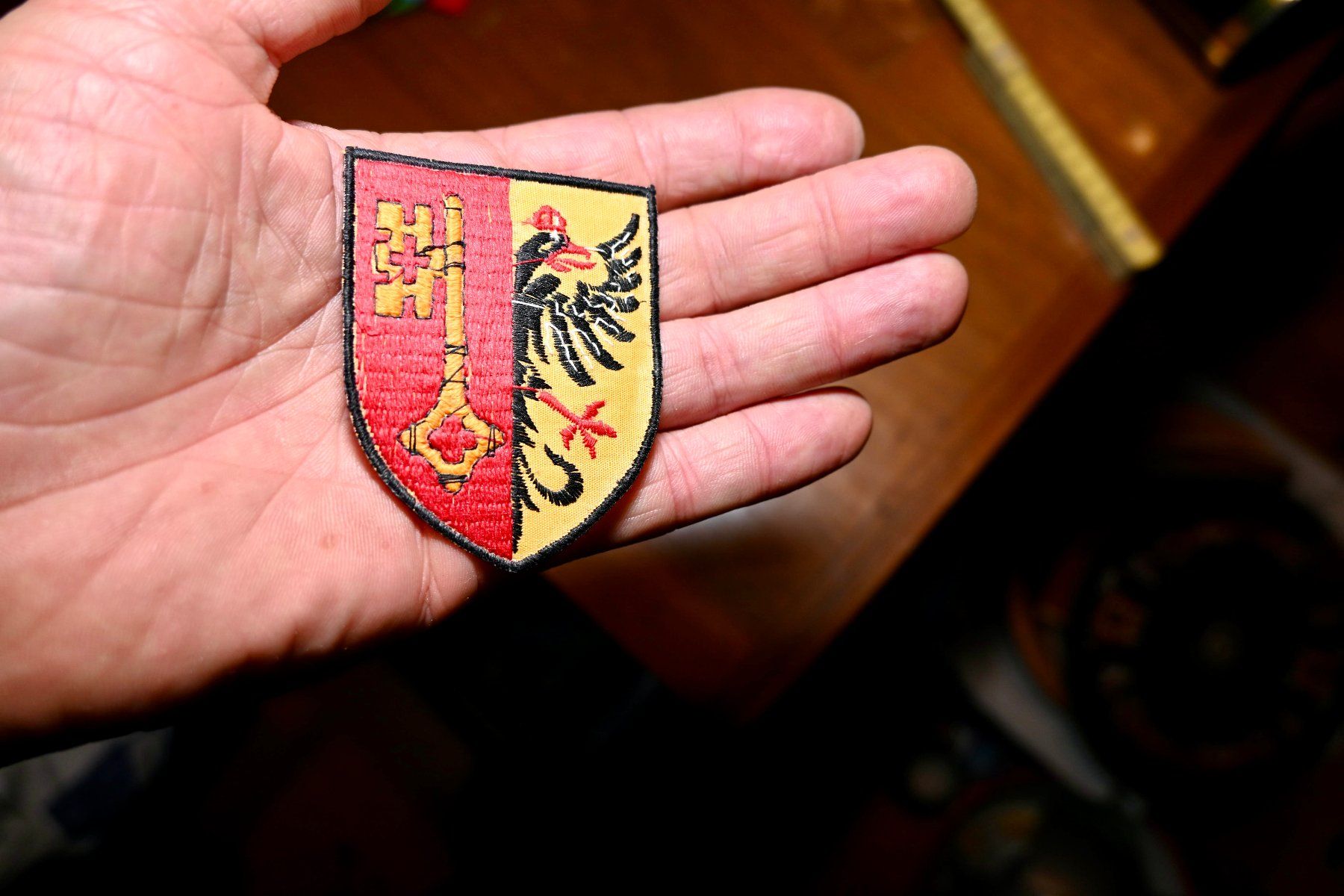 Swiss Placchette & Badge: WAPPEN Genf PATCH badge AUFNÄHER Geneve – Usato da Pfaffhausen venduto da mono_rec 2