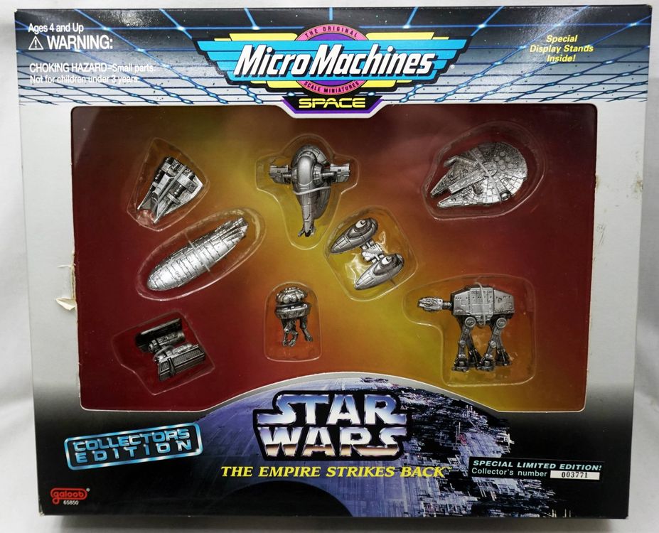 STAR WARS EMPIRE STRIKES BACK MICRO MACHINES LIMITED EDITION (Neu und ...