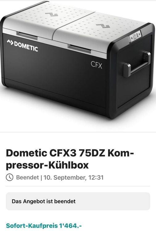 Dometic cfx75dz best sale