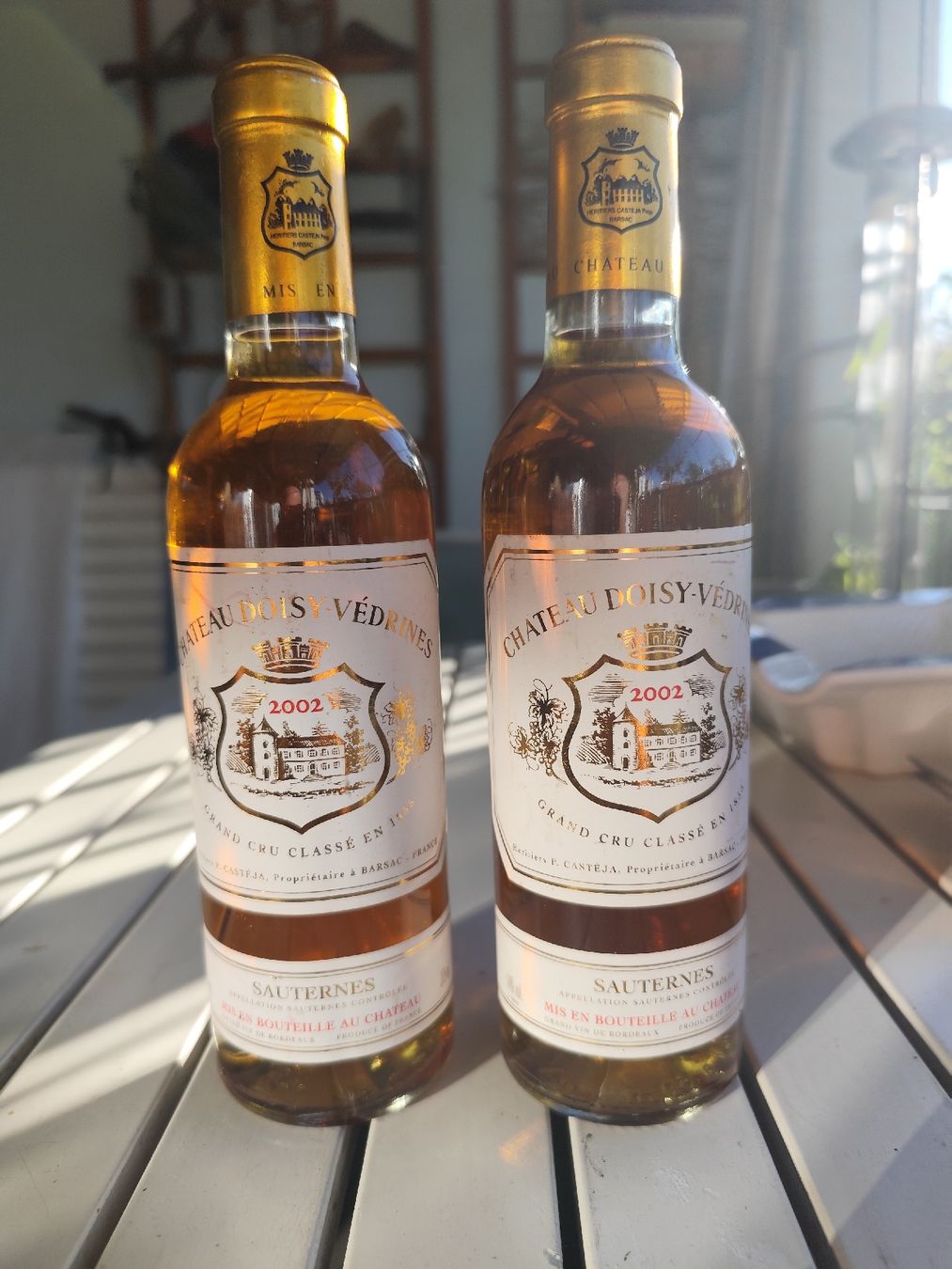 Wein: 2flaschen Chateau Doisy-védrines 2002 – Neu (gemäss Beschreibung) aus minusio von Birraio 2