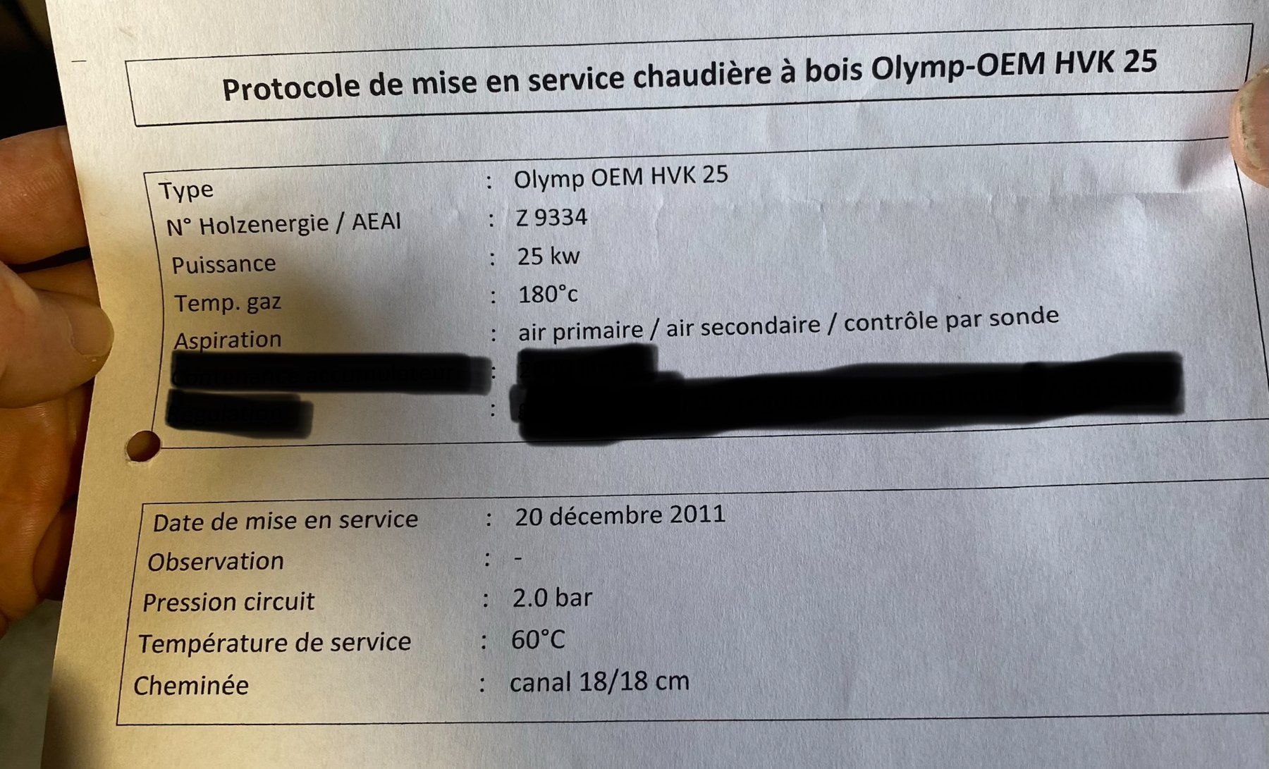 Heizgeräte: Chaudière à bois Olymp-OEM HVK 25 – Gebraucht aus Porrentruy von Djedje 3