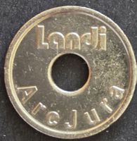 Landi Arc Jura Car Wash Jeton Medaille