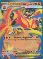 Pokemon Erhabene Helden Mega Flambirex EX JUMBO Karte DE