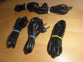 5 Gerätekabel Büro PC Hobby Werkstatt Ladekabel Küche ...