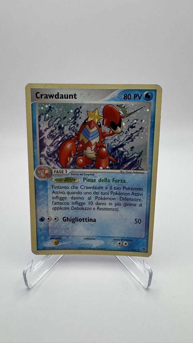 Pokémon Carte collezionabili: Crawdaunt Holo Ex Dragon 3/97 – Usato da Belprahon venduto da Rob_ain