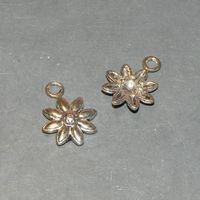 Anhänger Gänseblümchen antiksilber