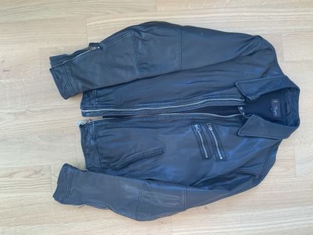 Herren Lederjacke Brogden Gr. XL braun Top Zustand