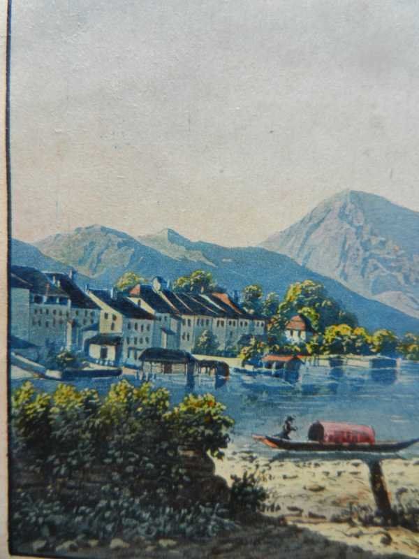 Incisioni: Zug Rigi koloriert – Usato da Risch venduto da Rischli15 3