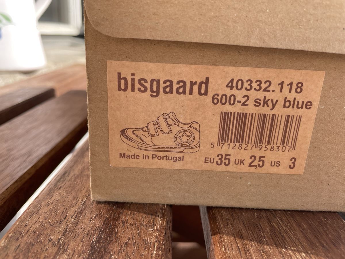 Bisgaard Scarpe per ragazzi: Bisgaard Halbschuhe Gr. 35 hellblau, neu & originalverpackt! – Nuovo e nell'imballaggio originale da Bern venduto da brup 6