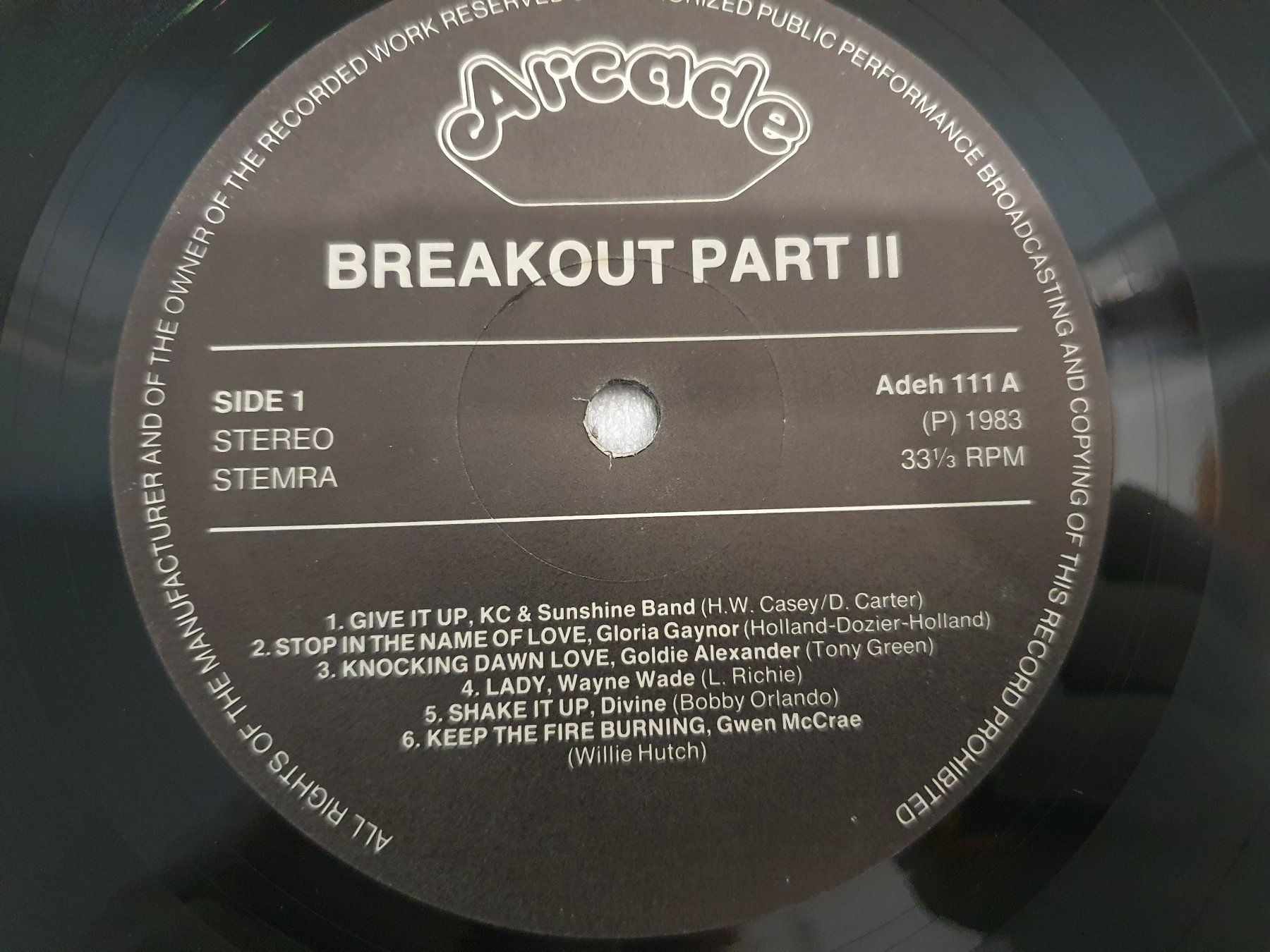 Dischi in vinile: Break Out Part 2 – Usato da Uster venduto da Vinyl-Leidenschaft 4