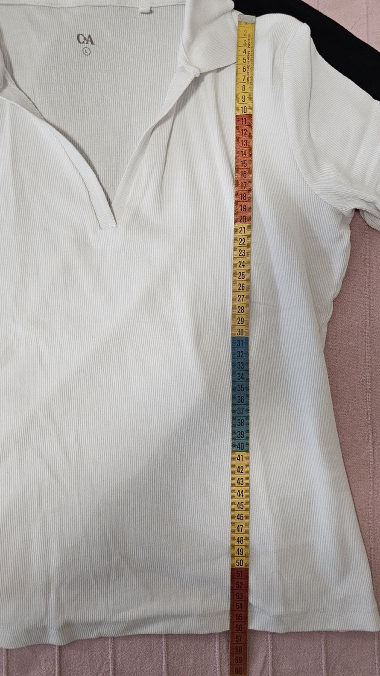 C&A Camicette: 2 x C&A Bluse, Grösse L, Weiss+ Schwarz – Usato da Steinmaur venduto da Kiki_m240 4