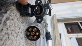 Übergang 7- auf 3-polig, Adapter Kabel, Traktor, Auto, KFZ