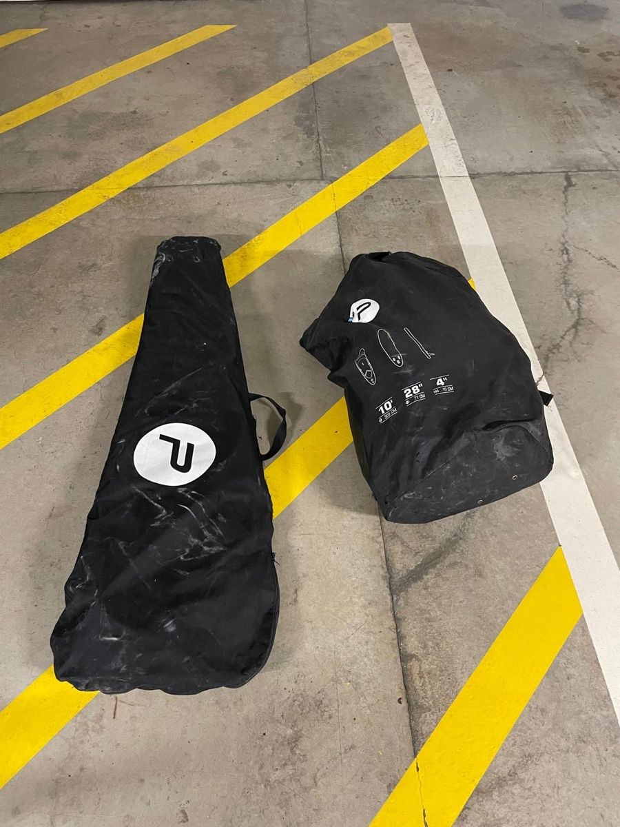Tavole da surf e di nuoto: 🌊Windsurf SUP Board Set - Sagel + Taschen – Usato da Schlieren venduto da mal_grab 2
