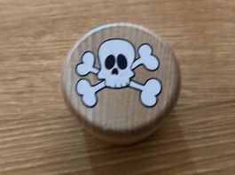 Zahndose Totenkopf neu, 3.7 x3.7 cm
