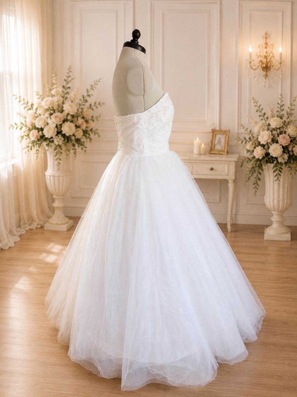 Vestiti: Wunderschönes Brautkleit Prinzessin – Nuovo e nell'imballaggio originale da Uetendorf venduto da JR-Fantasyhouse 1