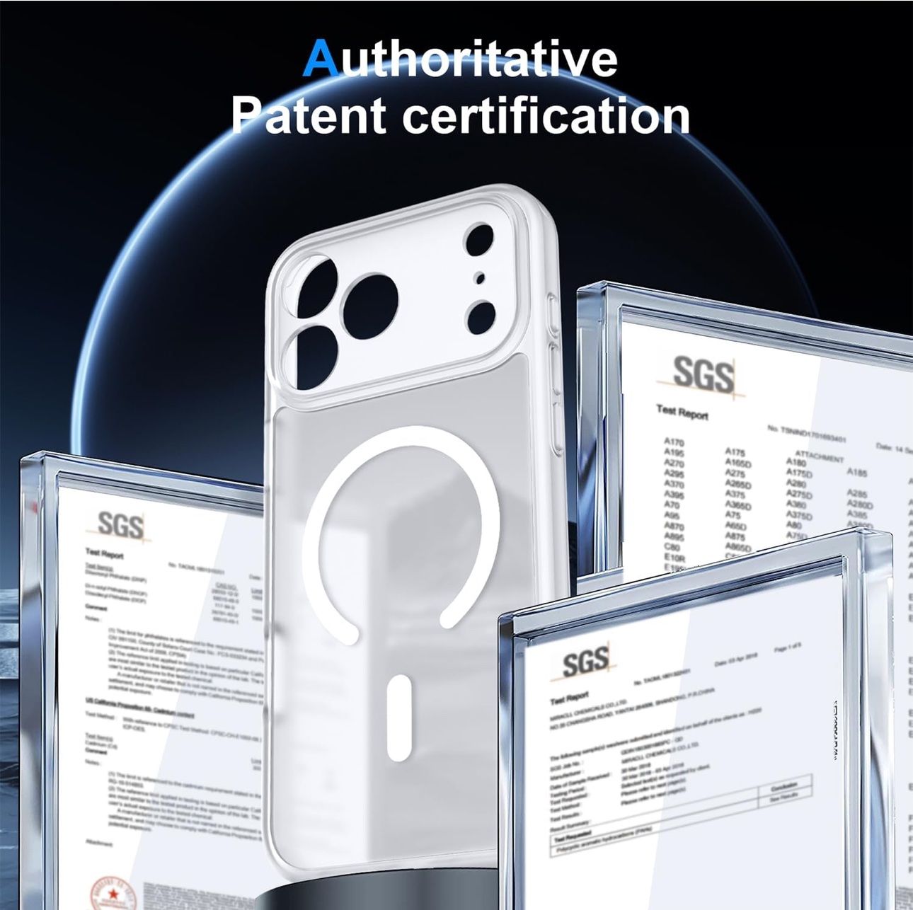 Panzerglass Cover & Protezioni schermo: KIT WHITE : coque iPhone 17 PRO + 2 Privacy Glass / Hülle – Nuovo e nell'imballaggio originale da Roche VD venduto da GOLDEN_SHOP_24H 5