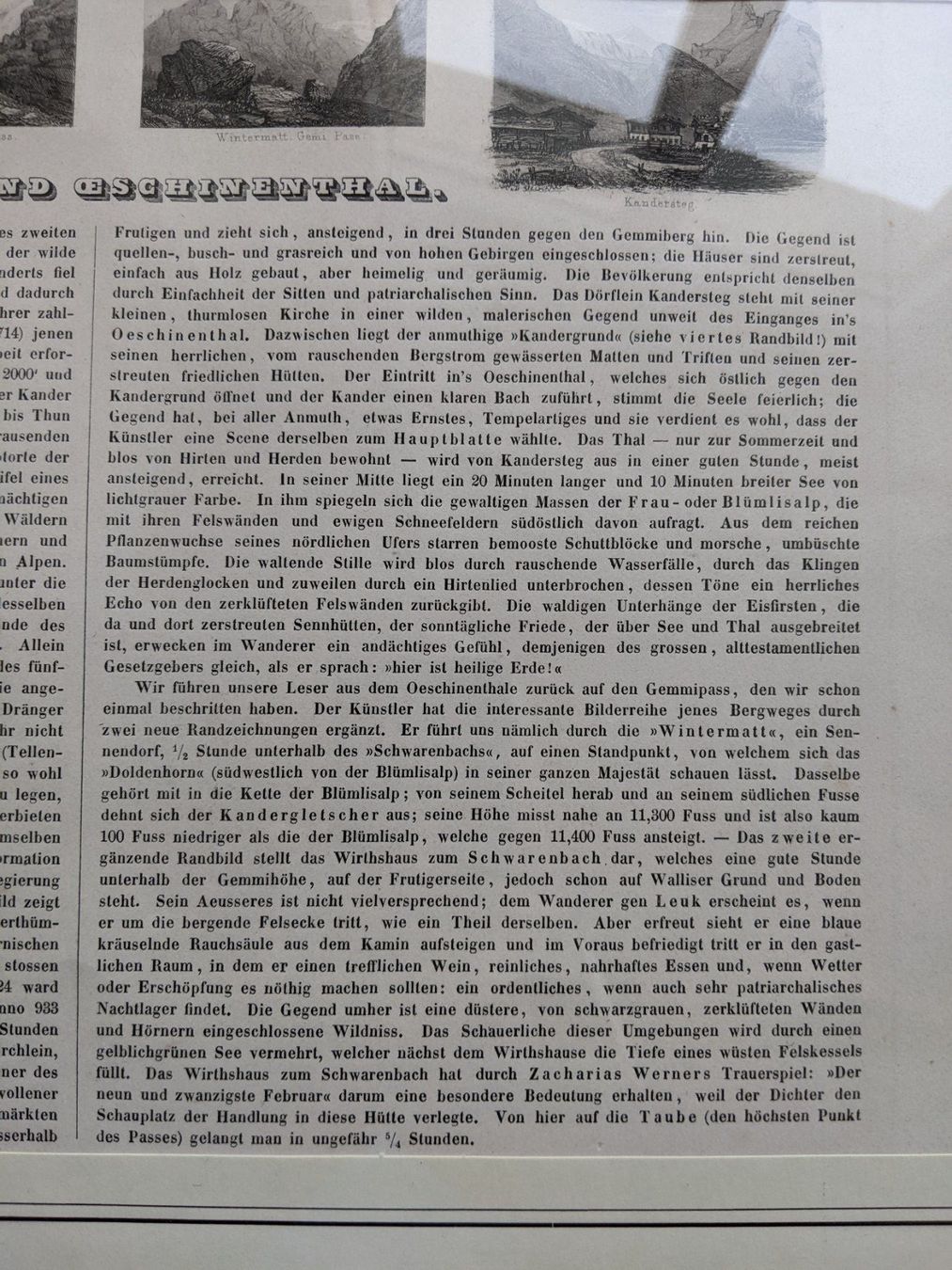 Poster & Bilder: Kander und Oeschinenthal – Gebraucht aus Kandersteg von alfi30 2
