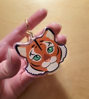 Keychain Tigress - Tiger face