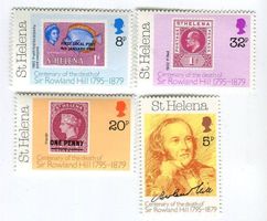 Briefmarken "Berühmte Briefmarken". St. Helena