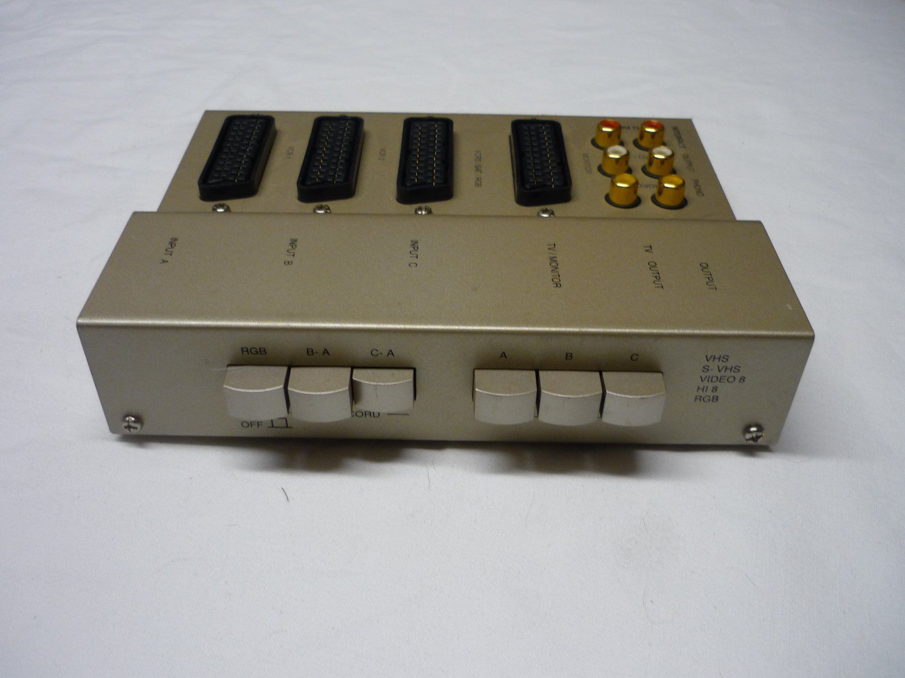 Manual Scart Management VHS DVD TV Video Scart Cinch (Gebraucht) in ...
