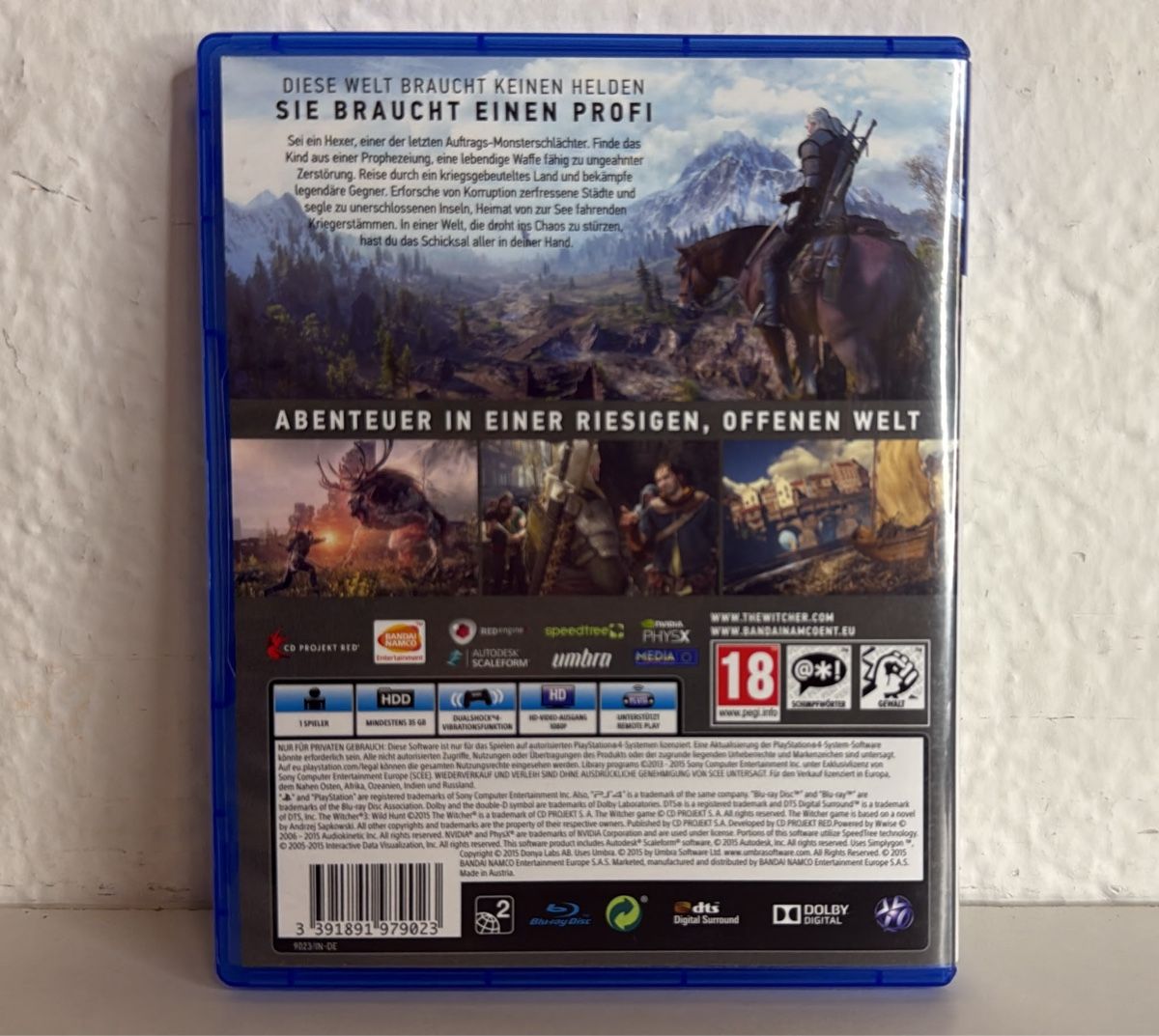 Sony Spiele: The Witcher 3 Wild Hunt - PS4/PS5 Game – Gebraucht aus Ehrendingen von bubulence 1