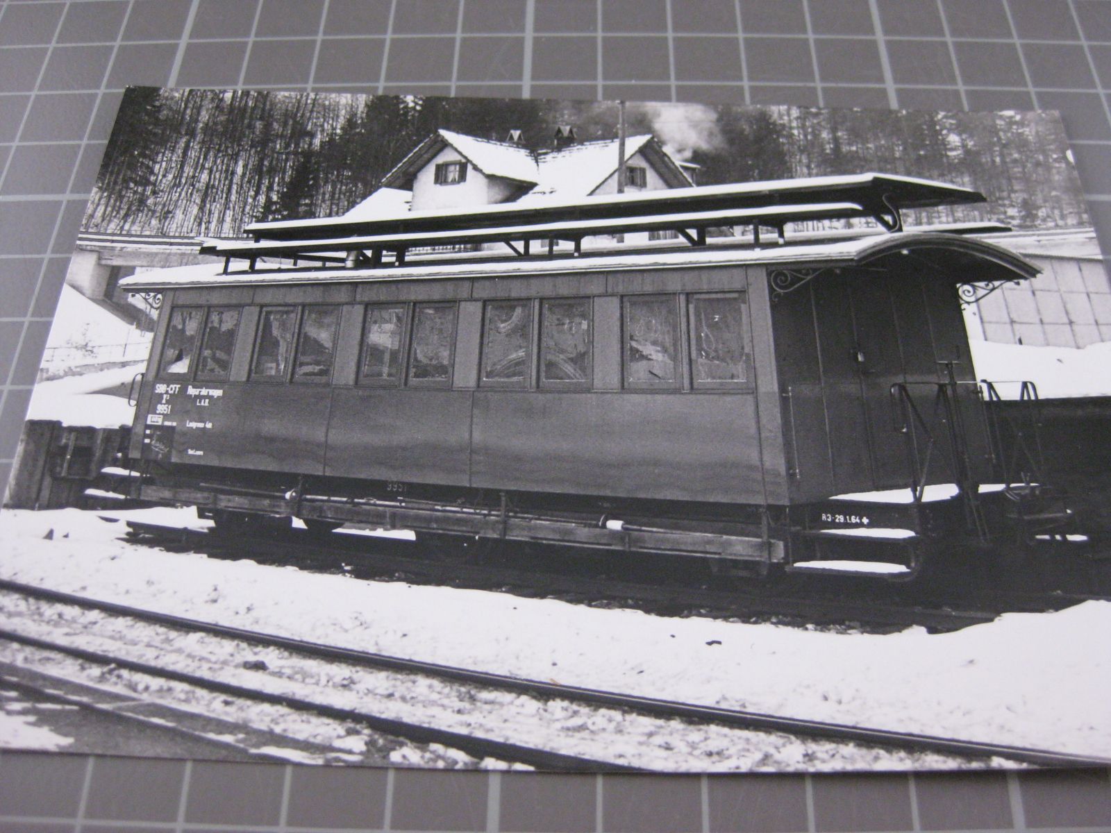 Cartoline postali: Echtfoto Hergiswil mit Bahn – Usato da Malters venduto da Marosko
