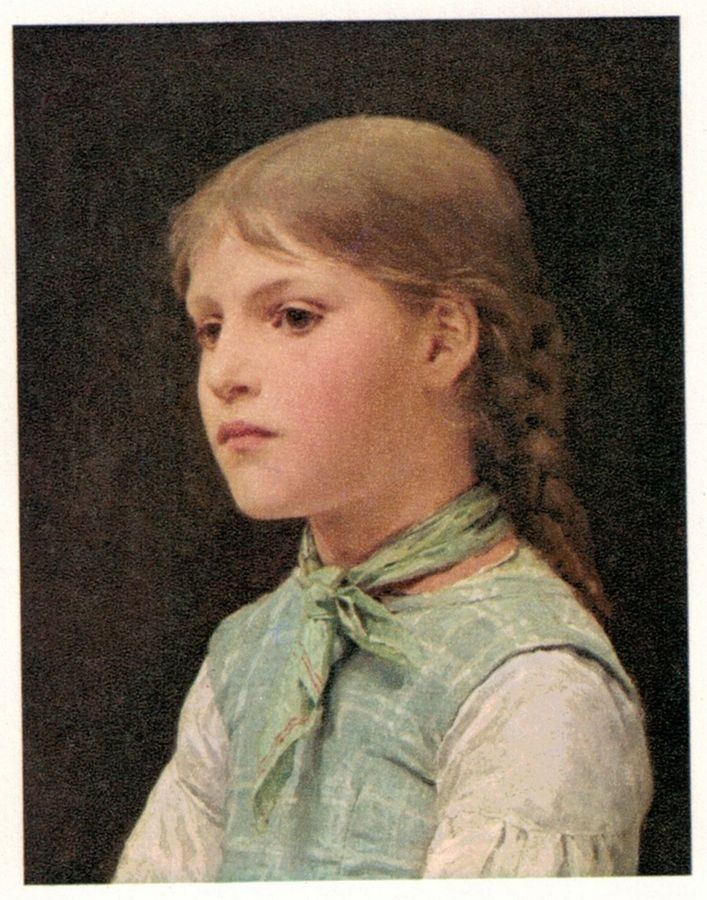 Cartoline postali: Kunst-AKs, 3 Doppelkärtchen Albert Anker mit Couverts – Usato da Frauenfeld venduto da POML