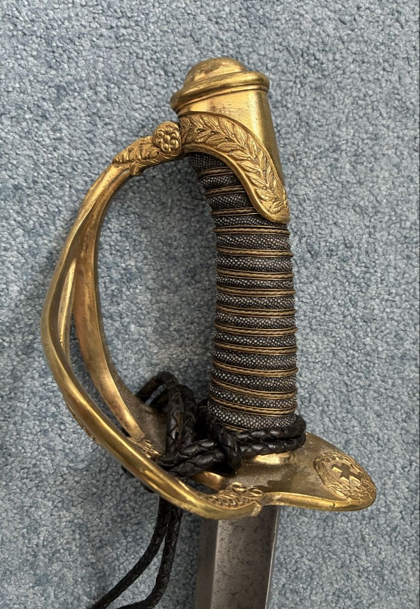Stichwaffen: Säbel berittene Offiziere 1852 – Gebraucht aus Gutenswil von Antiques77 1