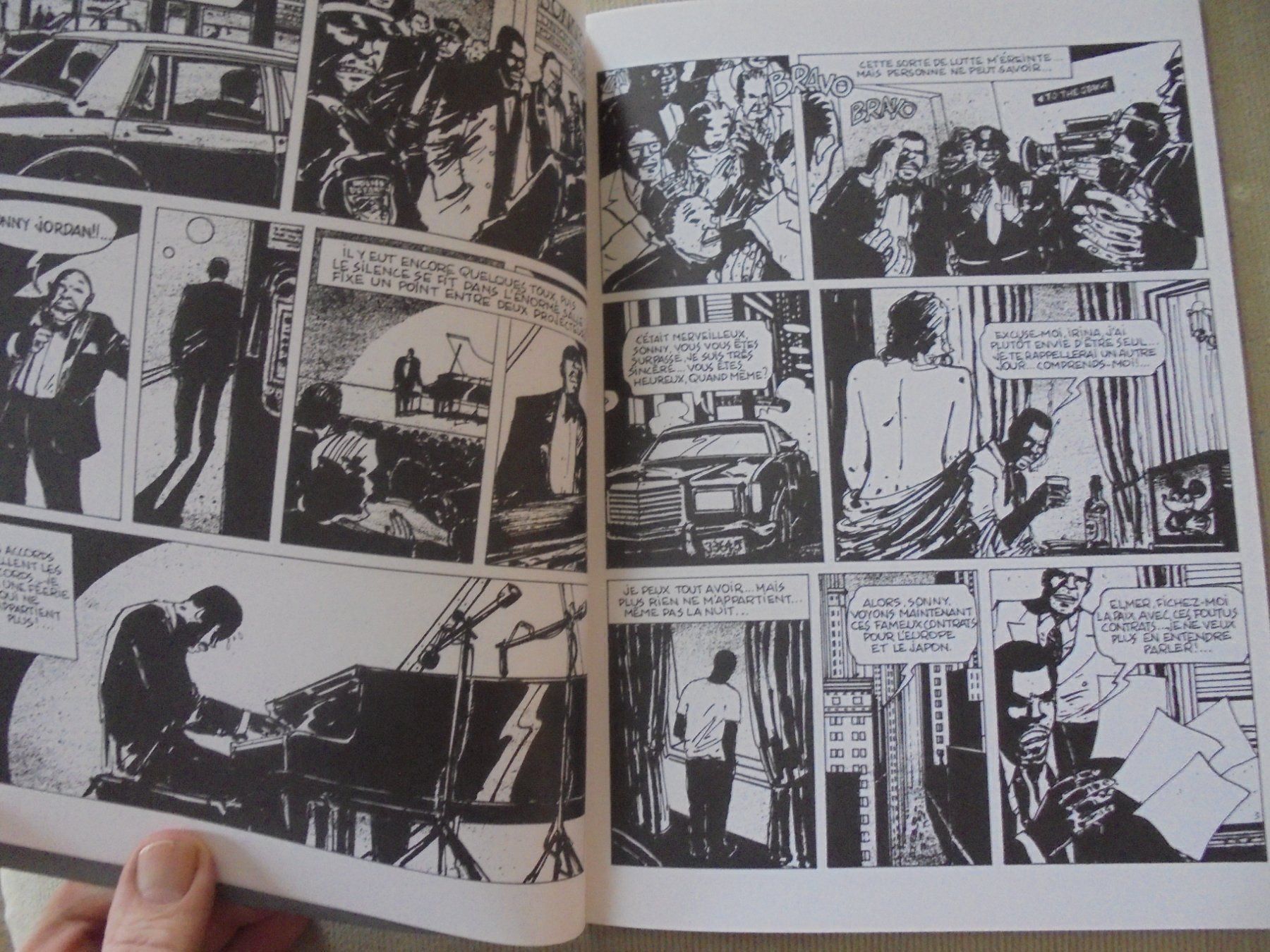 Comics: " Mood Indigo " par Joos, E.O 1997. BD en noir / blanc – Gebraucht aus Crissier von Promopost 4
