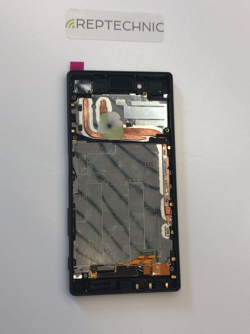 Sony Telefoni cellulari / Smartphones: Sony Xperia Z5 Display mit Rahmen schwar – Nuovo e nell'imballaggio originale da bern venduto da reptechnic 1