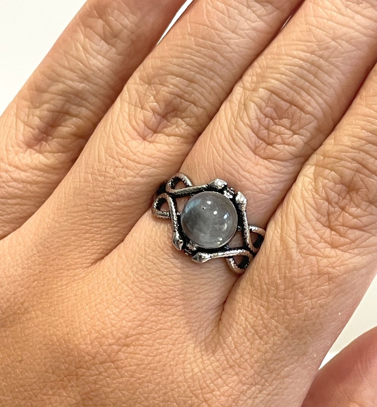 Bagues: Echter Aquamarin-Ring – Neuf avec emballage d'origine à Schiers par sisikristall 1