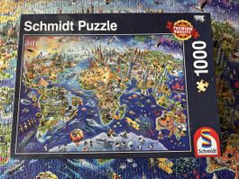 1000 Puzzle: Entdecke unsere Welt
