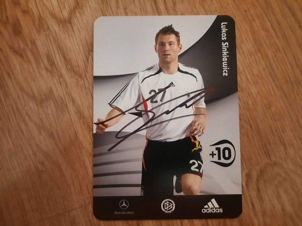 Lukas Sinkiewicz / deutscher Nationalspieler Kaufen auf Ricardo