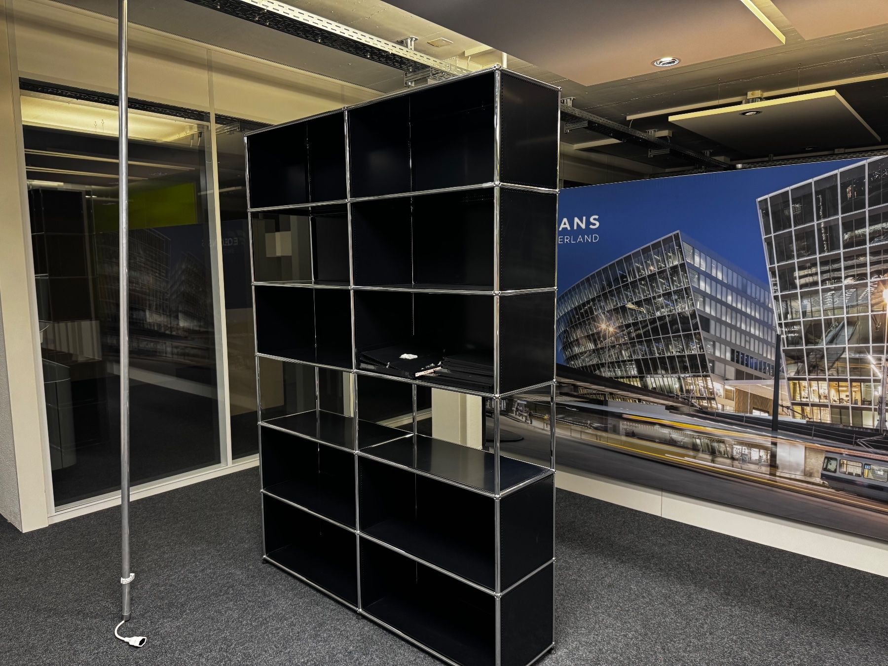 USM Scaffali: Usm Möbel/Regal  in schwarz Lieferung Gratis – Usato da Thun venduto da Thuno6 1