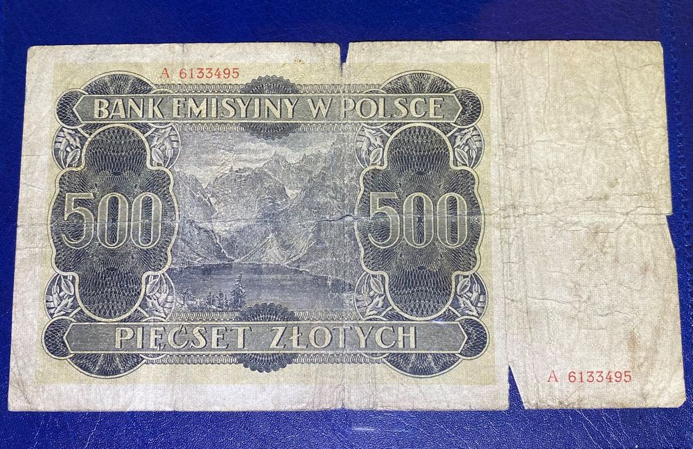 500 Polnische Zlotych 1940 | Kaufen Auf Ricardo