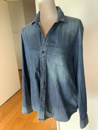 Replay Jeansbluse/Jeanshemd Gr. M. Neupreis Fr. 200, 🔝