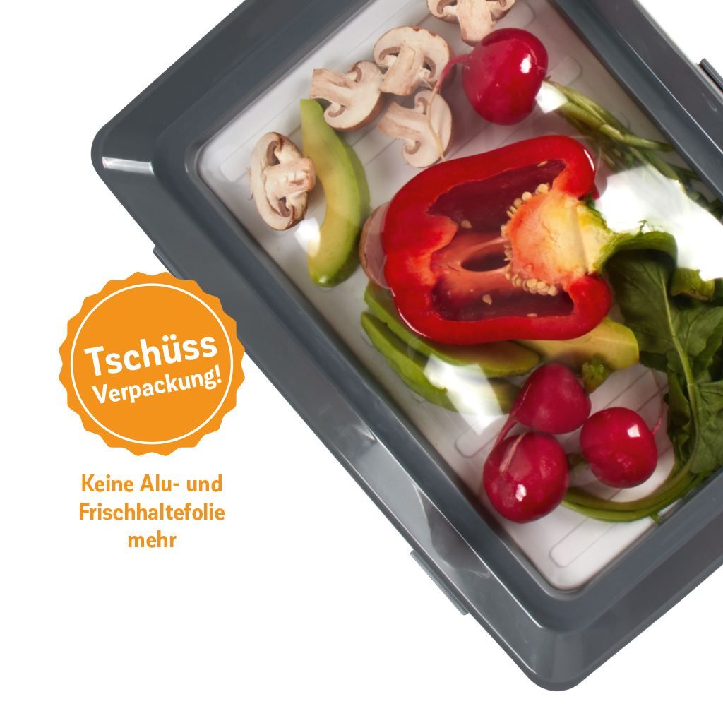 Contenitori & Simili: Click & Fresh Frischhalteplatten 2er Set – Nuovo e nell'imballaggio originale da Wettingen venduto da kochshop 7