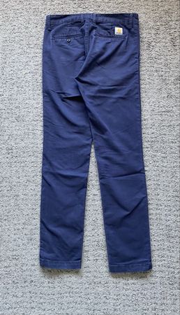 Pantalon Carhartt bleu marine, taille 28x32, parfait état!