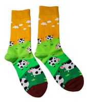 Socken Kühe/Kuh/Cows/Bauernhof/Farm