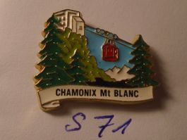 1 Chamonix Mont Blanc Pin, (S71)