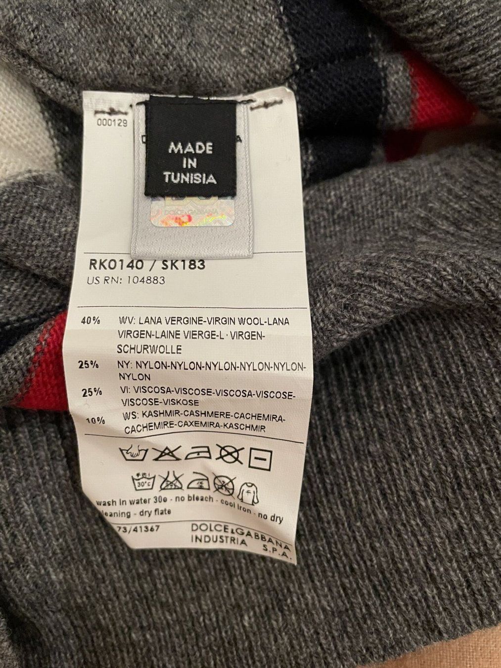 Dolce & Gabbana Maglioni & Felpe: Dolce & Gabbana Pullover Kaschmir Gr. M, NEU – Nuovo e nell'imballaggio originale da Kreuzlingen venduto da shopaholicatheart_2 3